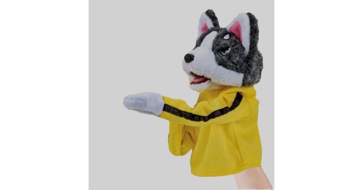 Kung fu husky , elemmel müködő interaktív kesztyűbáb játék - Image 4