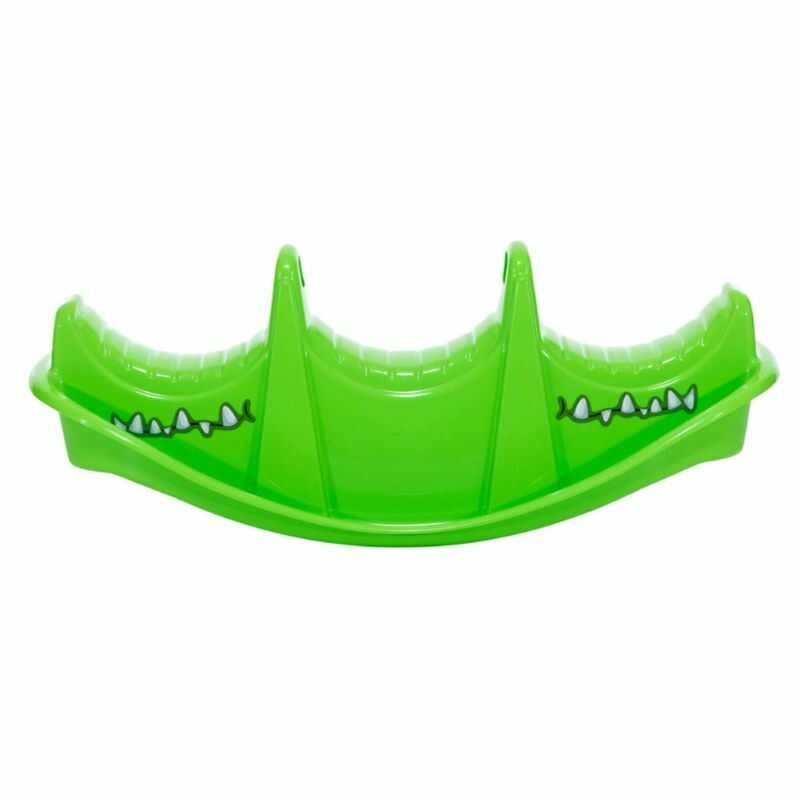 Vidám zöld békás libikóka gyerekeknek , 98 x 37 x 40 cm - Image 2