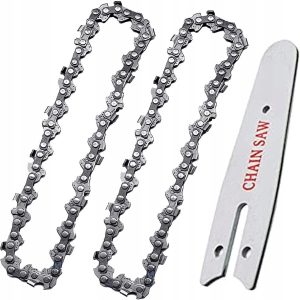 Ágvágó láncfűrész Láncvezető lap + 2 db lánc 4 col 1/4