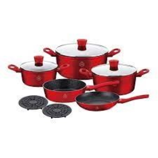 Meisterklasse Exklusiv MK-1015 Edénykészlet, 10 db, Fedővel, Márvány belső - Image 2