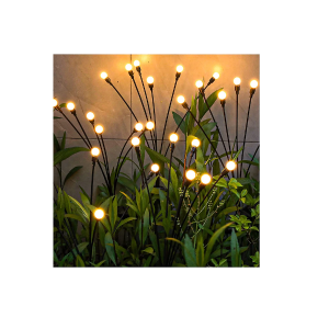 Napelemes kültéri szentjánosbogár lengő lámpa