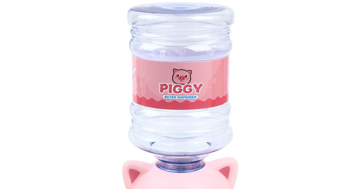 Gyerek vízadagoló pohárral többféle állatfigurával és színben 18cm - Image 8