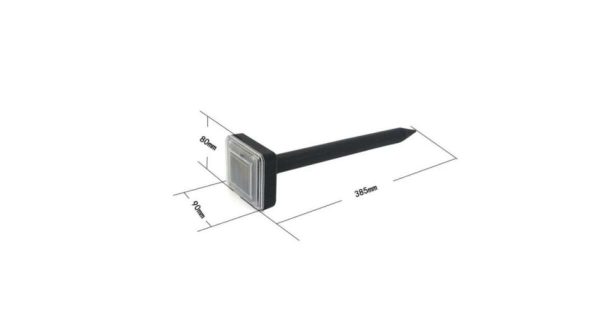 Napelemes Vakond és kártevő riasztó , 2 db / cs , 38,5 cm - Image 2