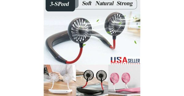 Nyakba akasztható mini ventilátor 1,2 W ,többféle - Image 3