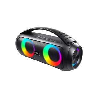 OKOP KP-552 Hordozható Bluetooth Hangszóró 2x20W, 3600mAh Akku, Beépített SUBWOOFER