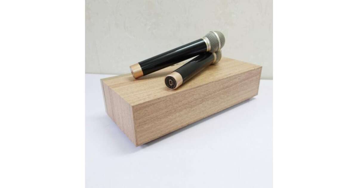 Peterhot A133 Hordozható ,akkumulátoros bluetooth hangszóró, led kijelzővel és 2 db mikrofonnal ,41,5 x 24,5 x 13 cm, 30 W - Image 3