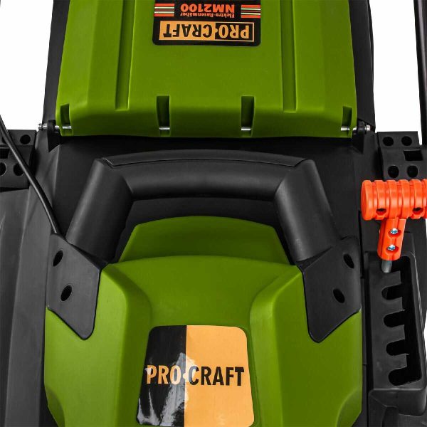 ProCraft NM2100 Elektromos fűnyíró 1400W, 5 vágási magassággal, gyűjtőkosárral - Image 3