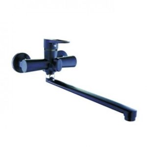 Fekete matt kádcsaptelep 112-es modell