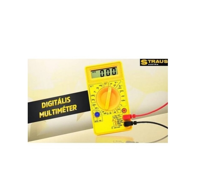 Strausz digitális multiméter - Image 3