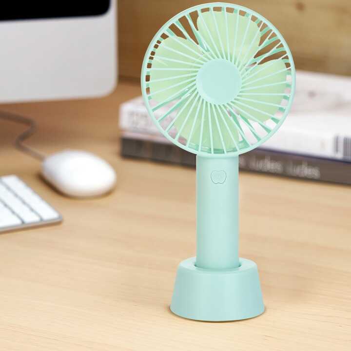 Hordozható kézi ventilátor , 3 féle fokozat , usb töltés , 4,5 W - Image 3
