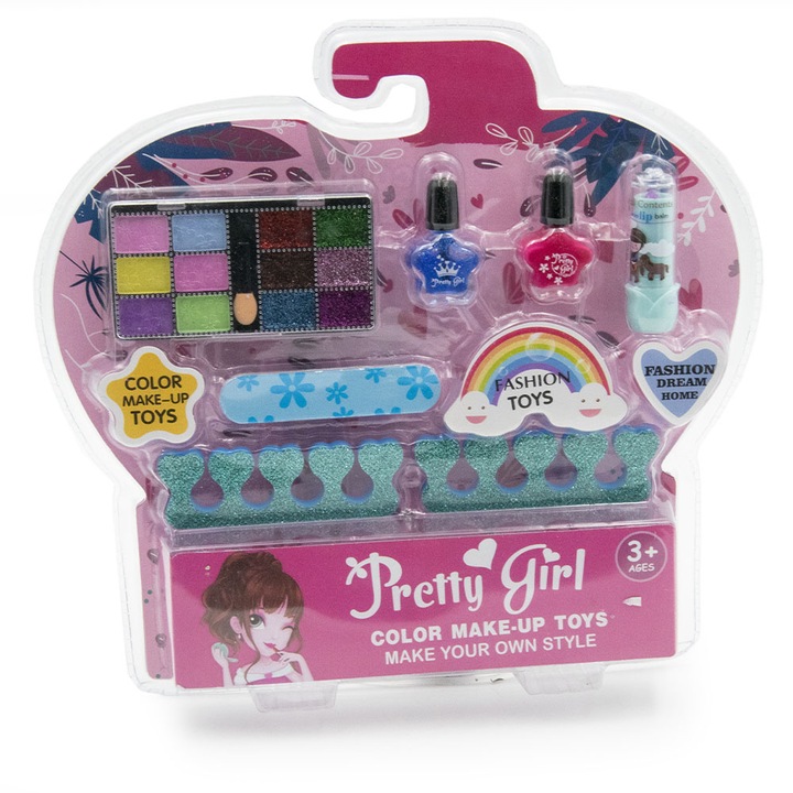 Smink készlet és manikűr szett , az igazi kis hercegnőknek