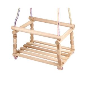 Beleülős fahinta gyerekeknek