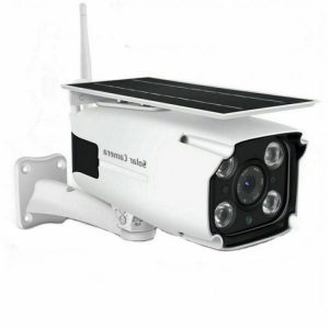 Watchmen CCTV Napelemes vezeték nélküli biztonsági kamera - 2,4 GHz WiFi IP67 vízálló, mozgásérzékelő: intelligens PIR