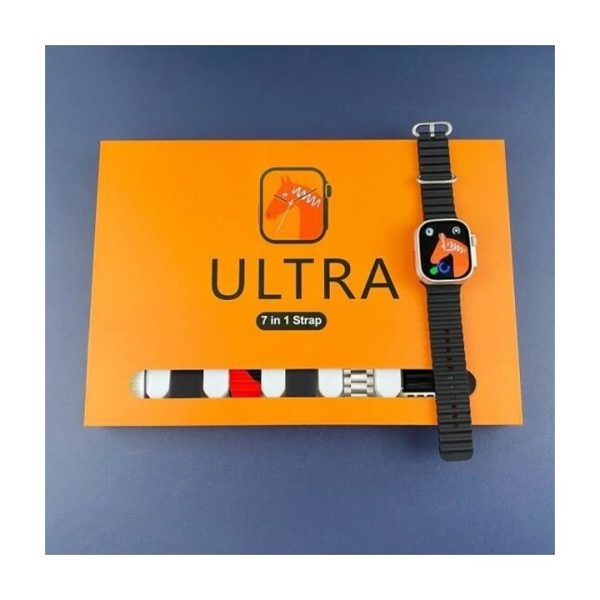 Y60 Ultra: 2" LCD, 7 Szíj, Bluetooth Hívás, EKG, Pulzus & BP Monitor, Multisport, Zene, Értesítések, IP68 - iOS/Android Kompatibilis Okosóra - Image 2