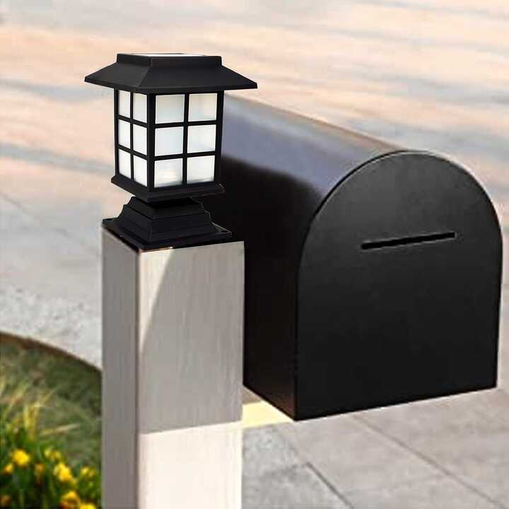 Napelemes leszúrható rozsdamentes kerti lámpa - Image 3