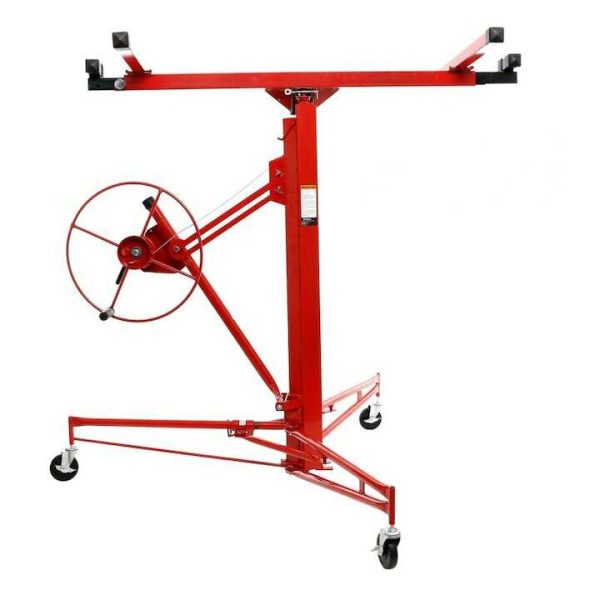 Gipszkarton emelőállvány emelősúly 38 kg, piros, maximális függőleges nyílás 350 cm - Image 5