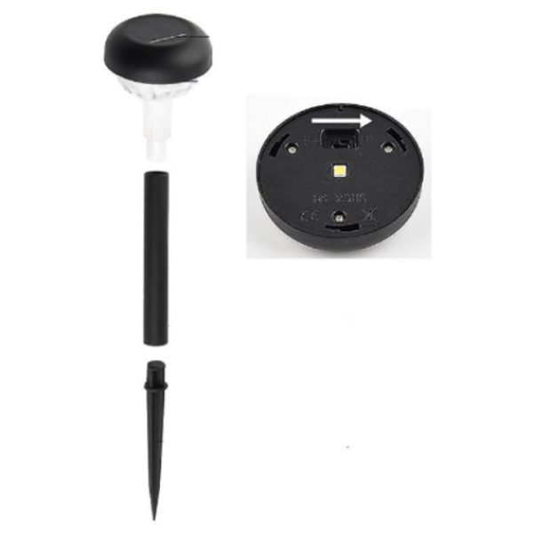 Fényvirág napelemes leszúrható kerti lámpa, 30 cm - Image 4