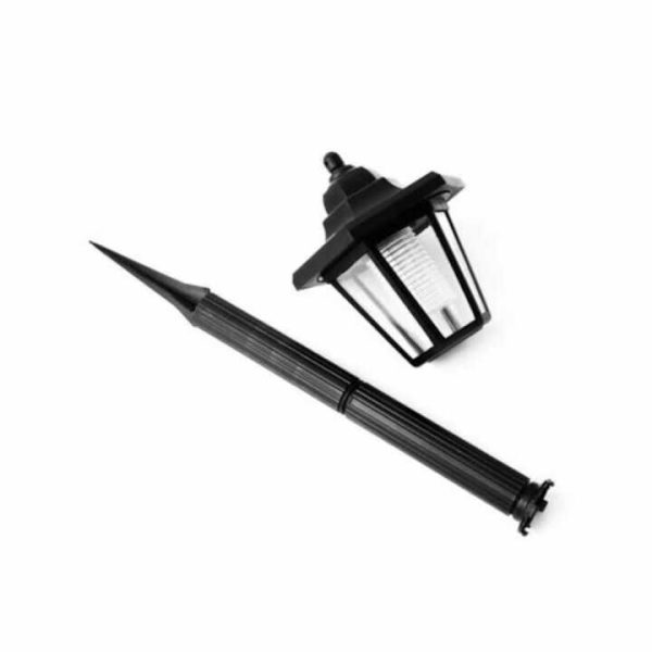 Napelemes hatszögletű kerti lámpa, 42cm, leszúrható - Image 5