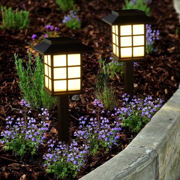 Napelemes leszúrható rozsdamentes kerti lámpa - Image 7