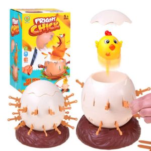 Ugraszd ki a csirkét a tojásból,gyerek társasjáték