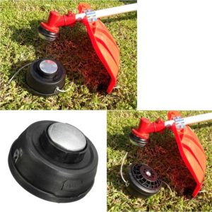 Univerzális Automata Damilfej Fűkaszához – Fekete Műanyag Ház, Fém Rögzítő Menet