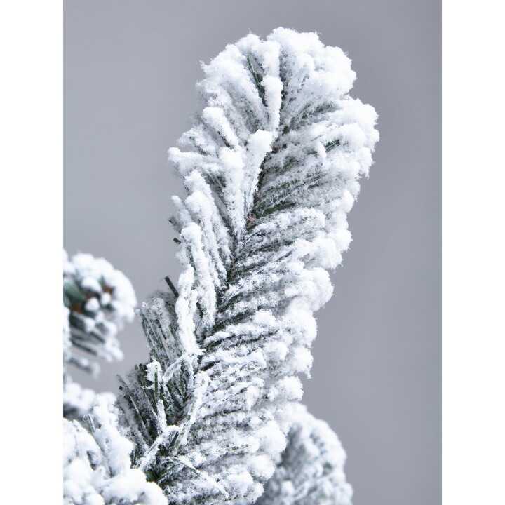 Havas Álom Jeges csillogású Extra Havas Műfenyő, Karácsonyfa állvánnyal180 cm - Image 6