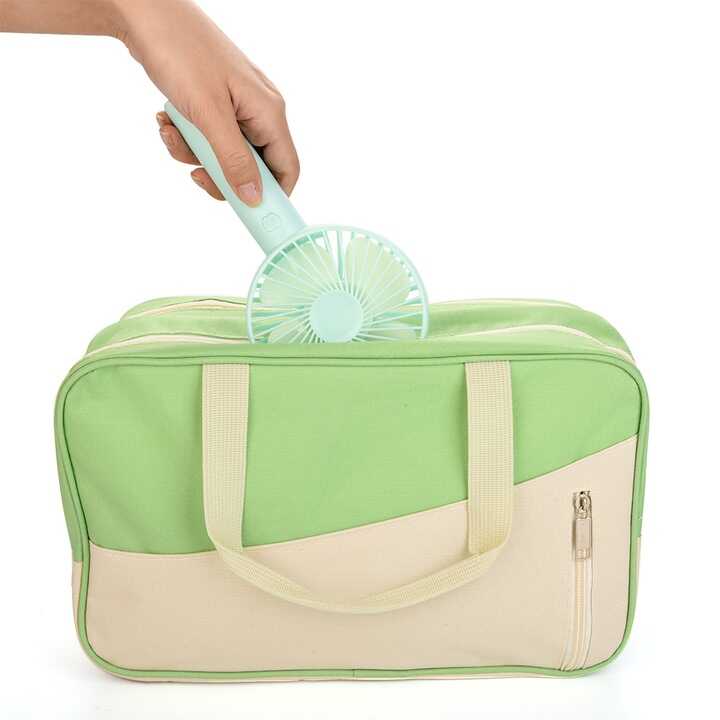 Hordozható kézi ventilátor , 3 féle fokozat , usb töltés , 4,5 W - Image 5