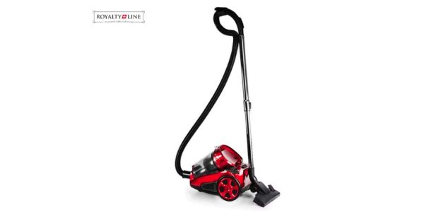 Royalty line porzsák nélküli vezetékes porszívó, 700 W , piros, BSCM-700W.334.60