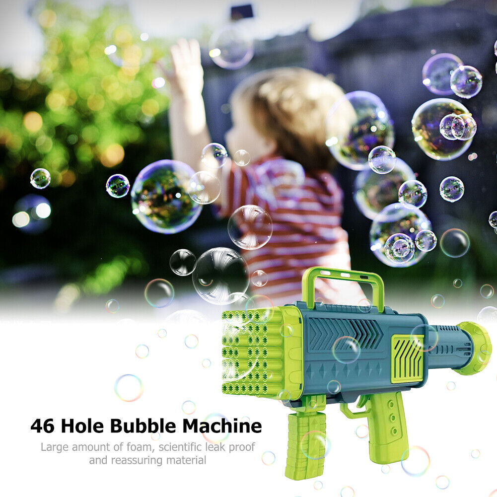 Bubble Gun interaktív játék szappanbuborék-pisztoly,zöld - Image 2