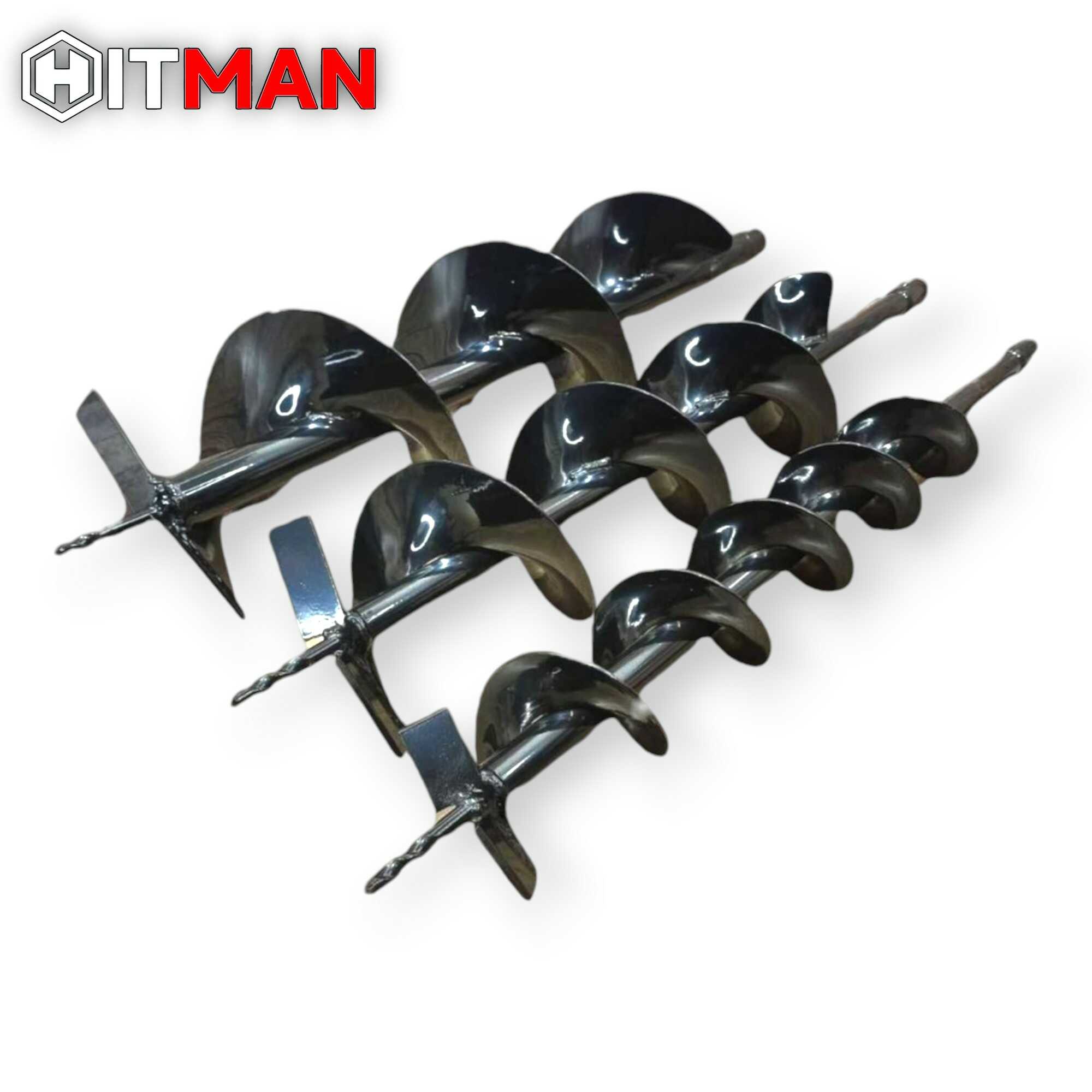 Hitman HT-ED76MAX 6.5HP 73cc Benzinmotoros Talajfúró 3 Fúrófejjel (100mm, 150mm, 200mm) - Image 13