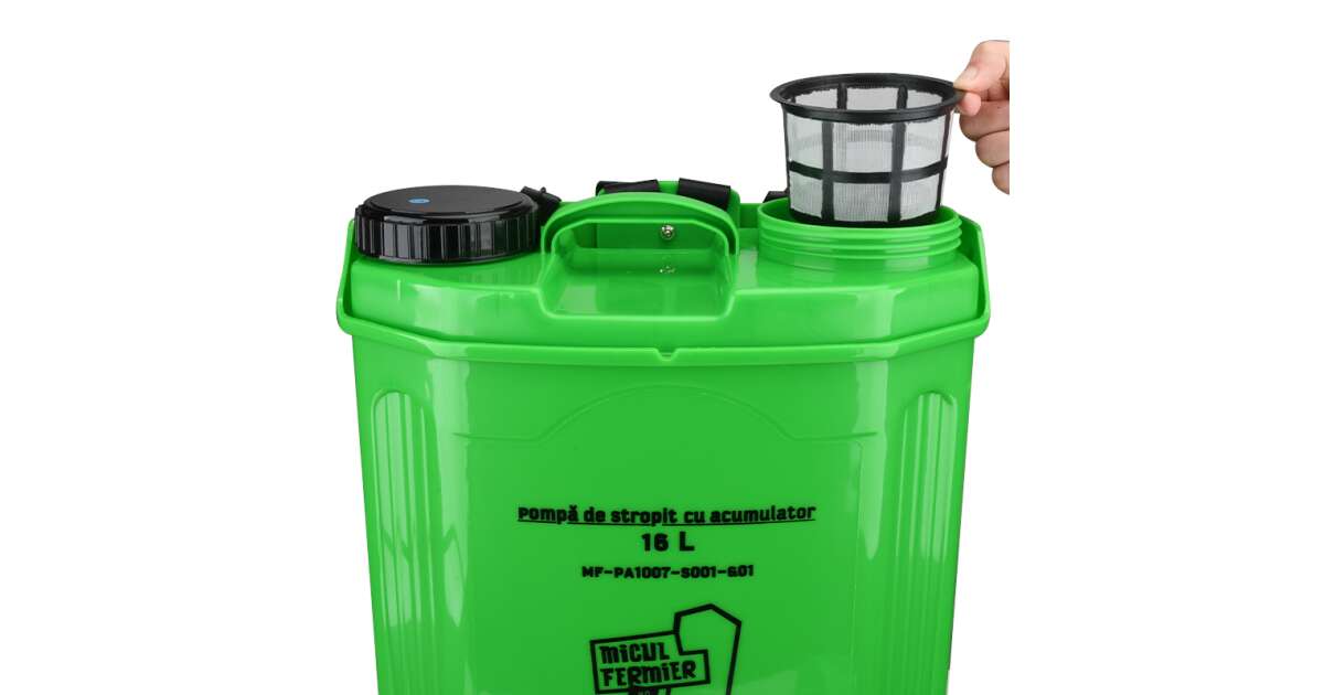 Akkumulátoros háti permetező/szivattyú 4 féle fejjel ,16 L .5.5bar. 12 V ,2,6 L/min - Image 3