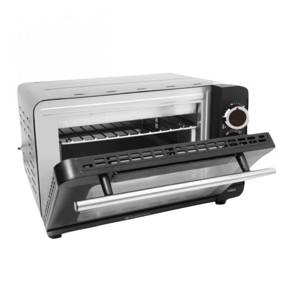 Zurrichberg ZBP-7646 mini sütő,4 féle funkcióval , 1200W, 49 cm × 25 cm × 31,5 cm ,Fekete - Image 2