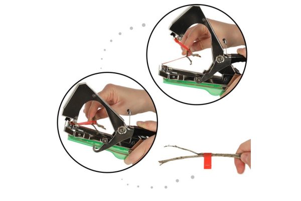 TapeTool Kézi Kötözőgép + szalag 31,5x23x3 cm szőlő és gyümölcsfa kötözésére - Image 4