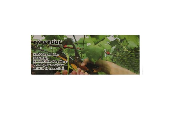TapeTool Kézi Kötözőgép + szalag 31,5x23x3 cm szőlő és gyümölcsfa kötözésére - Image 2