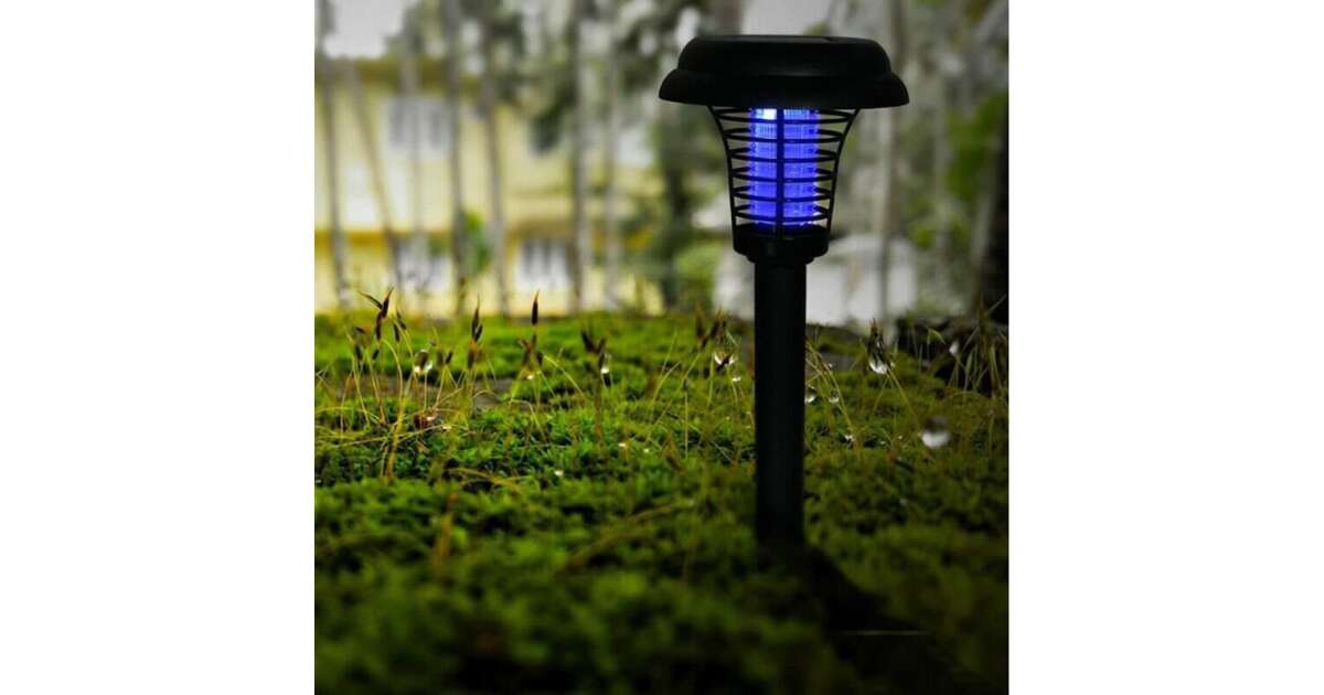 Napelemes leszúrható ,UV/Led fényes szúnyogirtó 13×42 cm - Image 3