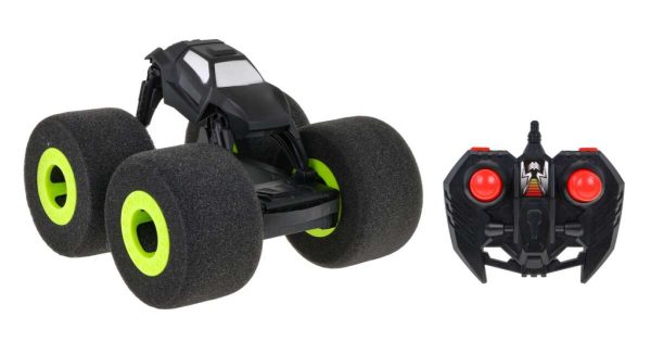 Távirányítós Monster Truck nagy szivacs kerekekkel zöld színben - Image 2