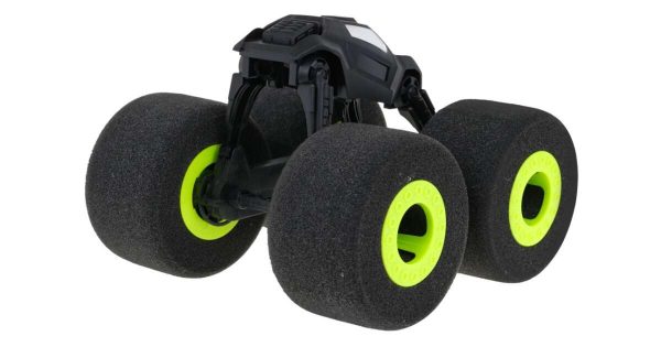 Távirányítós Monster Truck nagy szivacs kerekekkel zöld színben - Image 4
