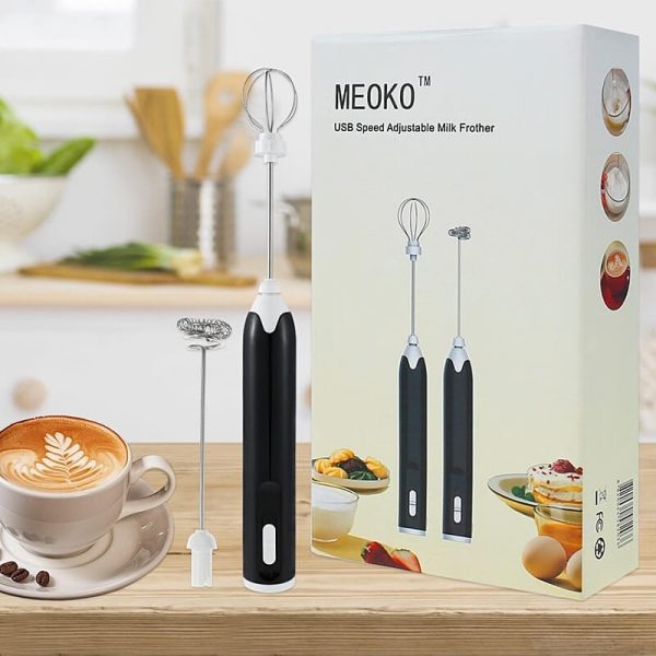 Meoko 2 funkciós Habosító, akkumulátoros mixer - Image 4