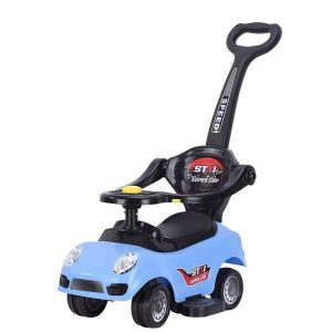 Tolókaros ,kartámaszos , bébi taxi , zenél és világít ,rózsaszín és kék színben