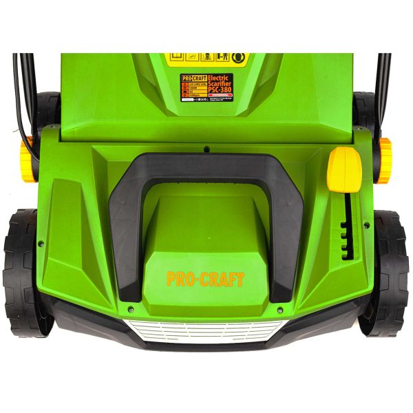 ProCraft PSC380 Elektromos Gyepszellőztető, Gyűjtőtartályos Gyeplazító 1800W - Image 8