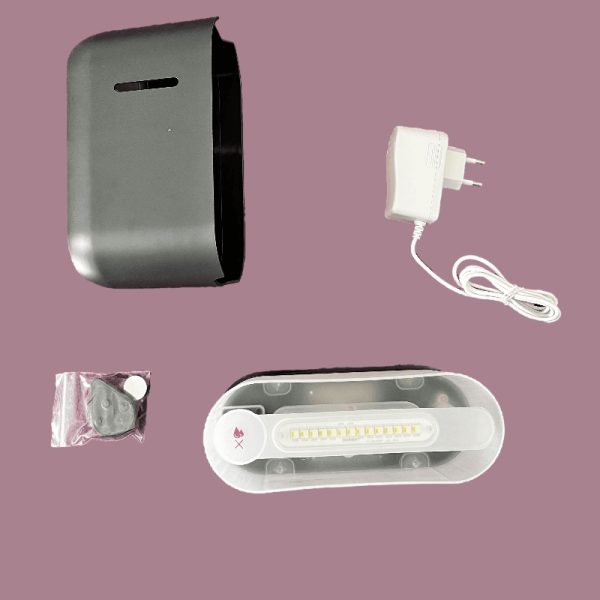 KJR-191 Aroma diffúzor, elektromos párologtató,14 W, láng szimuláló, távirányítóval - Image 7