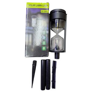 Időhomok napelemes leszúrható kerti lámpa 40cm