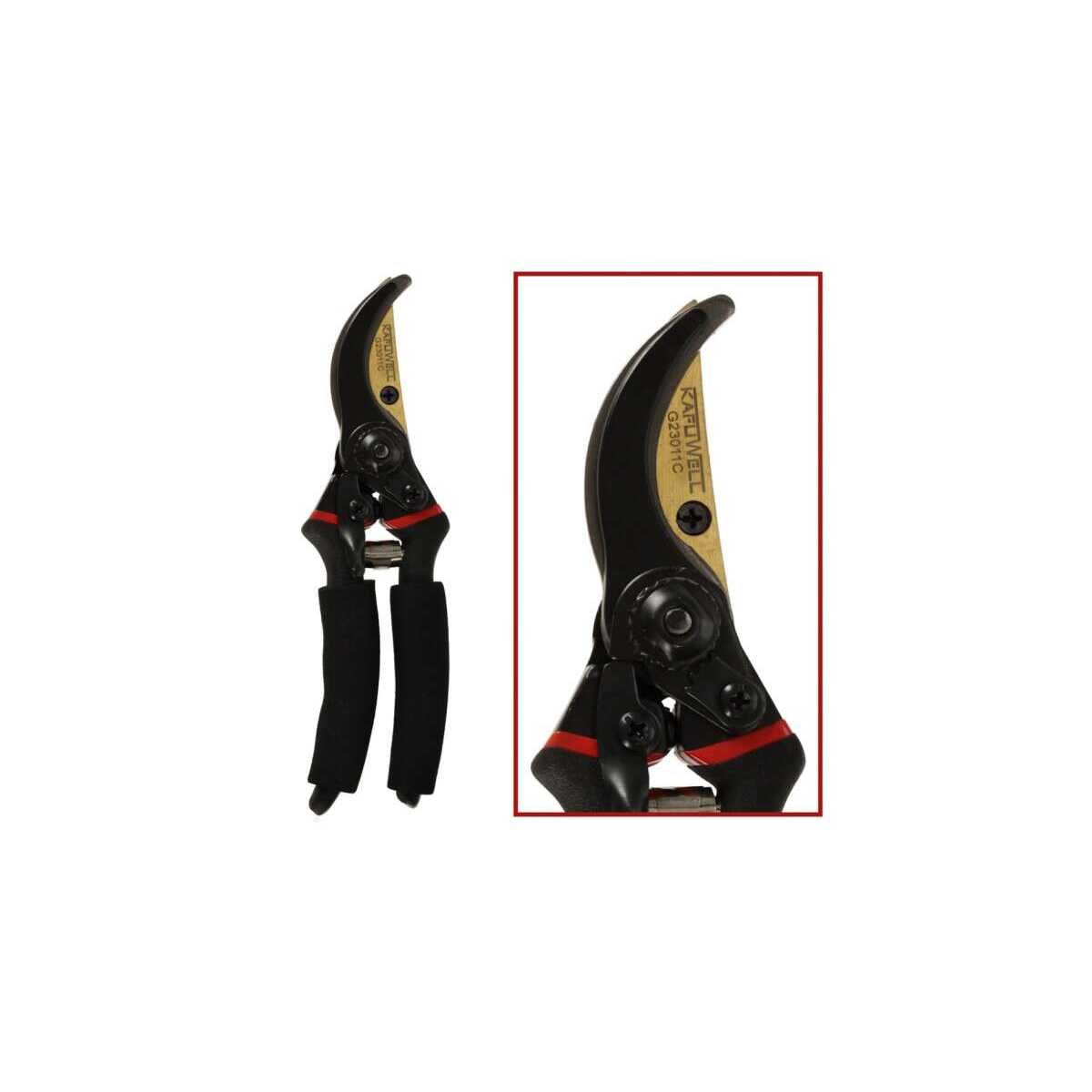 Aranymetszés - Prémium Kerti Olló 210mm titán bevonattal ergonikus markolattal - Image 2