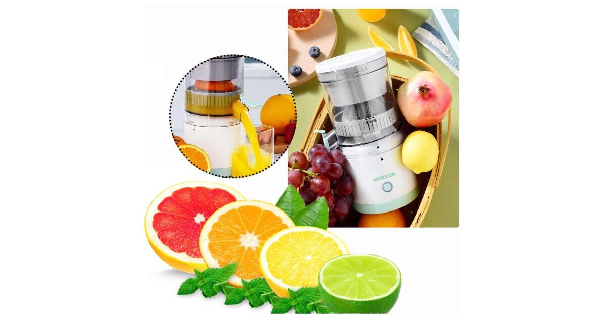 Elektromos hordozható citrusfacsaró - Image 9