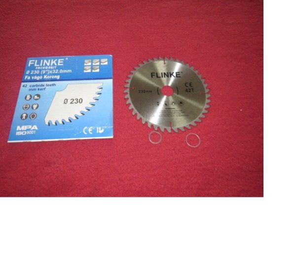 Flinke Fa Vágó Korong 230 mm 9 X 32 mm - Image 2
