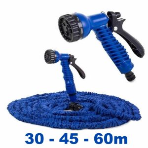 Magic Hose Flexibilis Locsolótömlő, csavarodásmentes, kihúzhatró 7 funkciós locsolófejjel