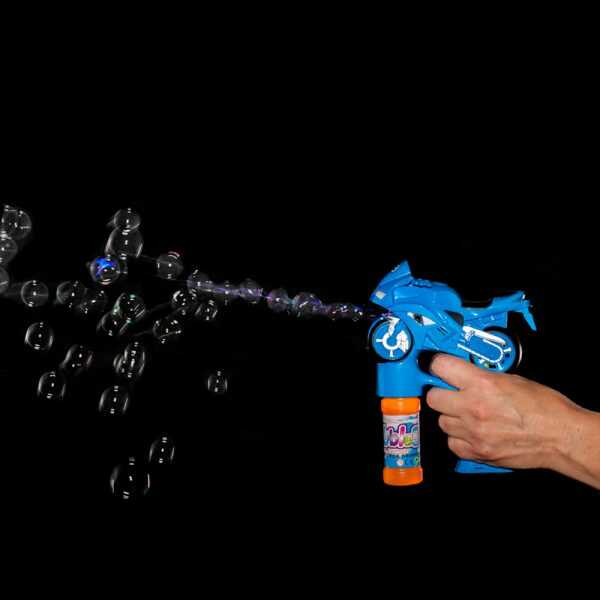 Motoros automata buborékfújó pisztoly , fényekkel - Image 8