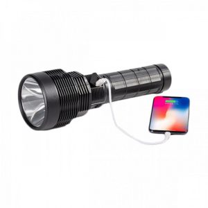 W5101 Vízálló újratölthető zseblámpa, powerbank funkcióval