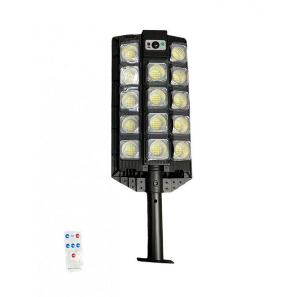 W7101A-5 Napelemes fali lámpa mozgásérzékelővel és távirányítóval + konzol - Image 8