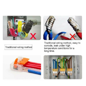 WAGO Csatos vezetékösszekötő, 4 vezeték összekapcsolására